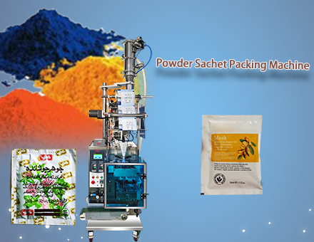 How to Pack the Powder Sachet: A Normal B Level Sachet Packing Machine. 